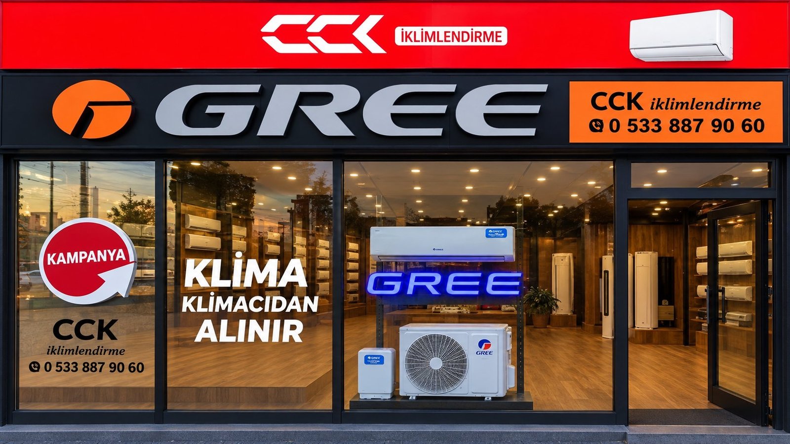 Klima -KKTC Klima satışı, Servis, Montaj ve Klima Altyapı