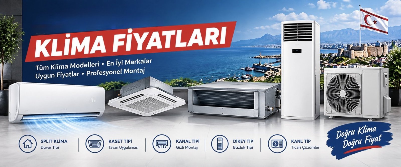 KKTC -Klima -Fiyatları