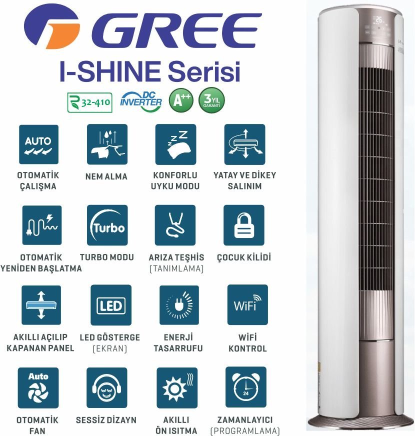 Gree  I-SHINE 24000 BTU