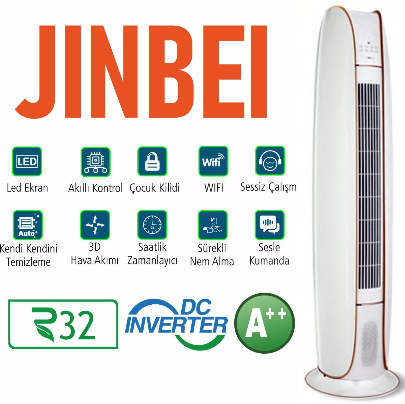 Gree- JINBEI 24000 BTU