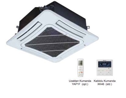 Gree 4 yöne üflemeli 18000 Btu