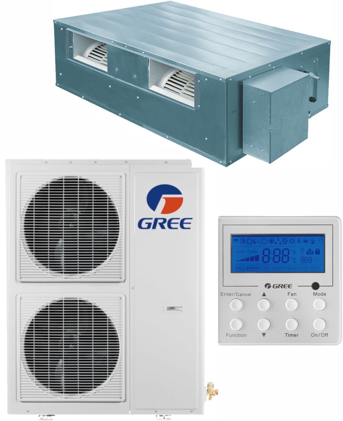 Gree KANALLI 60000 BTU tavan klima