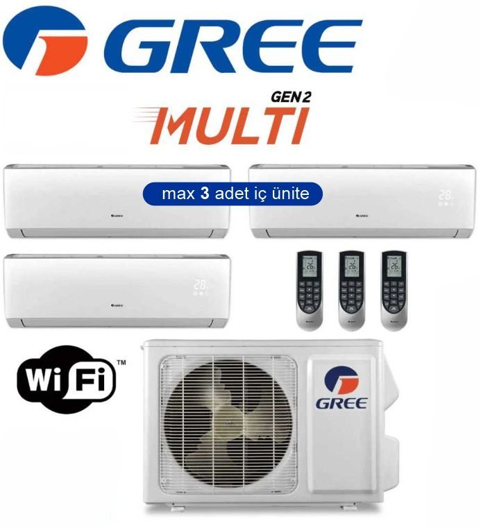 Gree Multi Dış 28000 btu Ünite