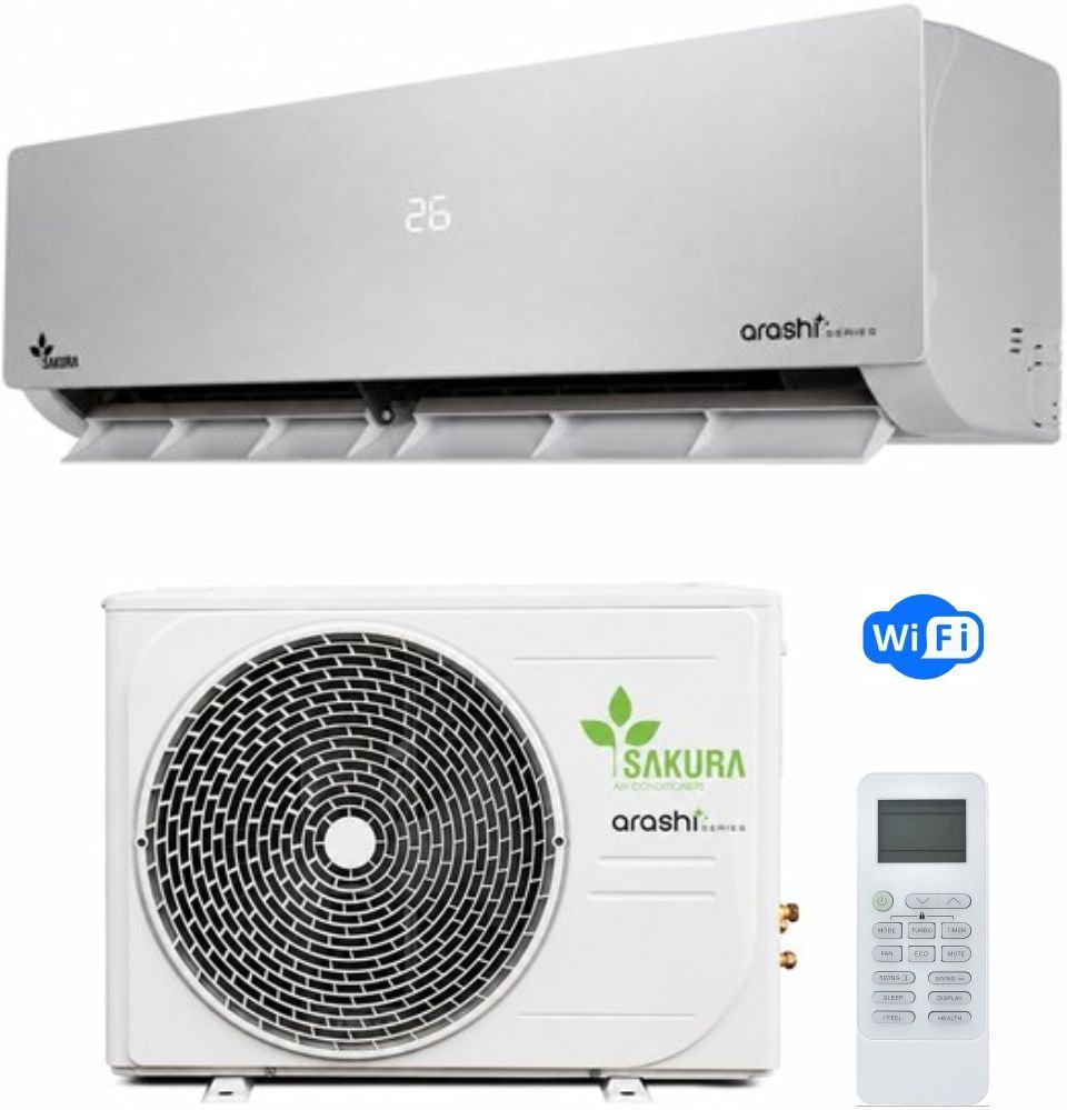 Sakura-ARASHI Silver 18000 btu - CCK İklimlendirme