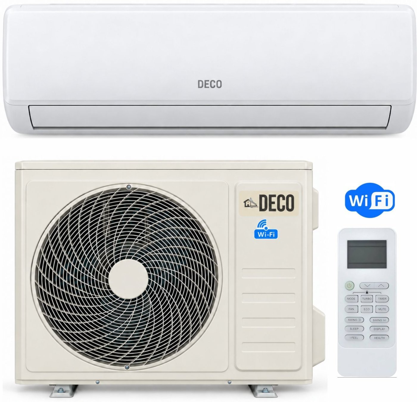 Deco Beyaz 12.000 btu - CCK İklimlendirme
